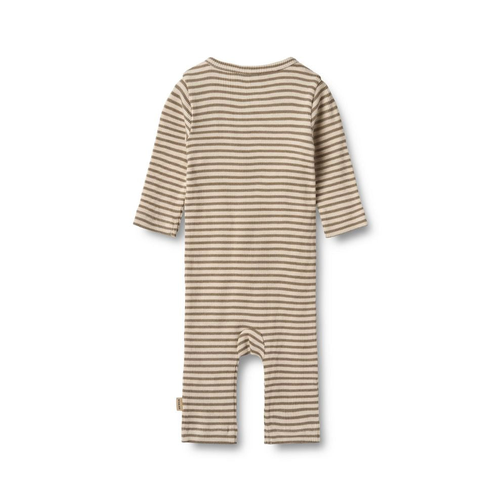 Boxpakje Everst - Biologisch katoen - Stone stripe - Wheat achterkant