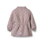 Thermo jas Thilde - Waterafstotend - Dusty purple - Wheat achterkant