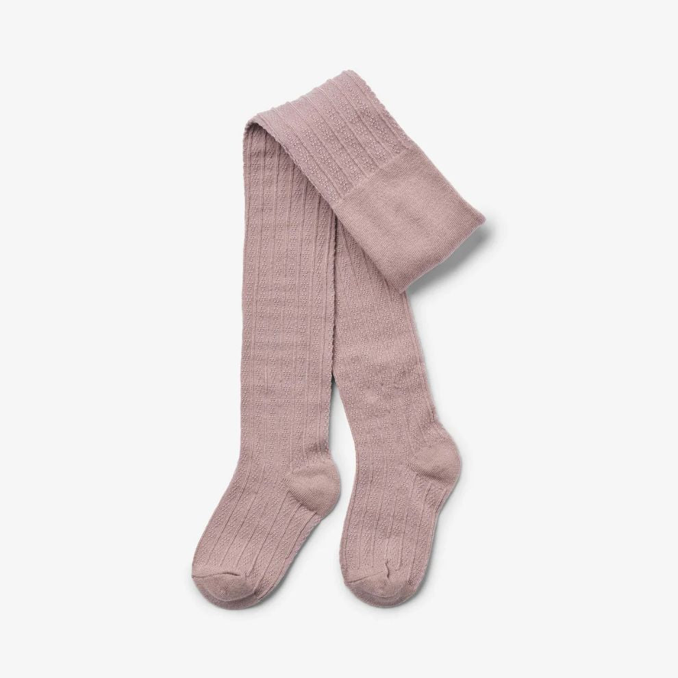 Maillot Karla - Wolmix - Dry rose/roze  - Wheat voorkant